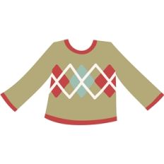 argyle sweater