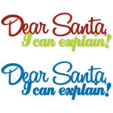 dear santa phrase