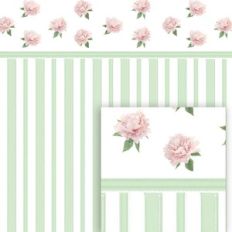 flower digital pattern pink peony collection