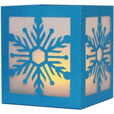snowflake lantern