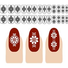 nail design christmas