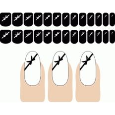 nail design_bow