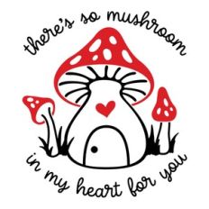 there's so mushroom in my heart for you