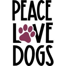 peace love dogs