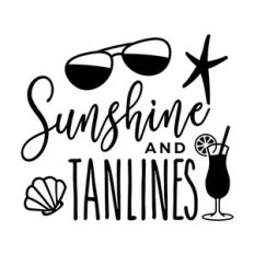 sunshine and tan lines