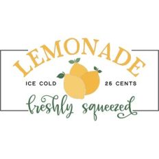 lemonade vintage style design