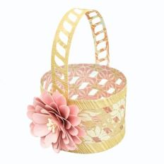 little round paper basket