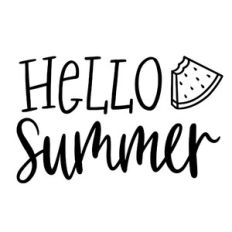 hello summer watermelon
