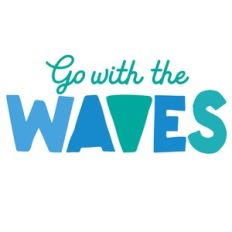 go with the waves