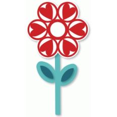 'love hearts' flower