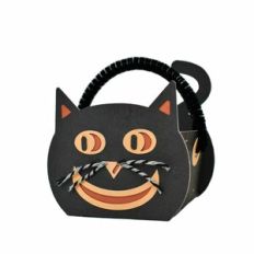 Black Cat Treat Basket