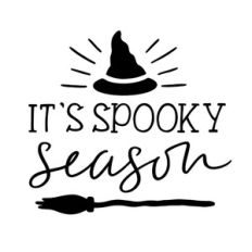 It's spooky season halloween quote