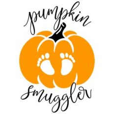 Pumpkin Smuggler for Pregnant Woman