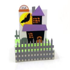 Haunted House Pop and Slide Card