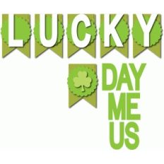 'lucky' banner