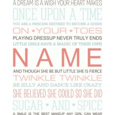 personalized word art