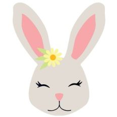 Bunny Head & Flower