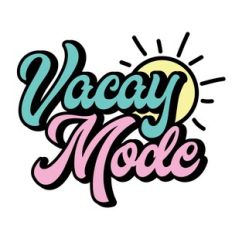 Vacay Mode Retro Sun