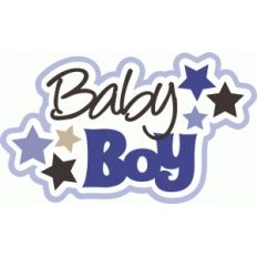 baby boy title with stars