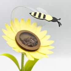 Sunflower Shaker & Bee Mobile