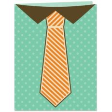 father's day tie card