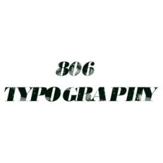 806 Typography Font