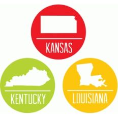 state badges
