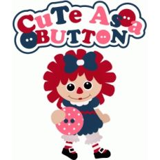 annie doll cute as a button