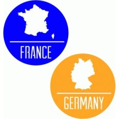 france/germany badges