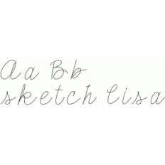 sketch lisa font