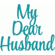 my dear husband script