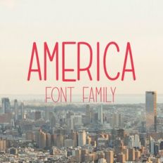 DA America Font Family