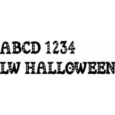 lw halloween font