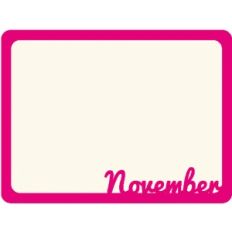 november journaling card