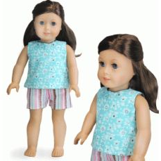 sleeveless blouse for 18-inch doll