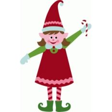 jolly elf - girl