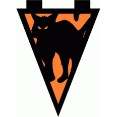 scary cat banner
