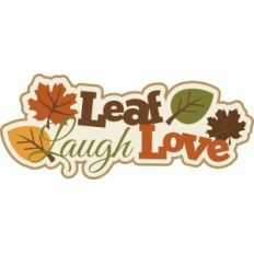 leaf laugh love fall title