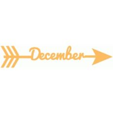 december word arrow