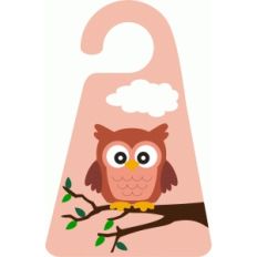 door hanger owl