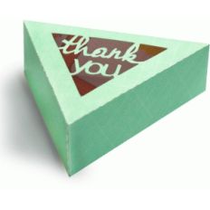 triangle box - thank you