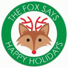 the fox says happy holidays