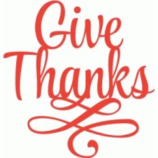 give thanks flourish