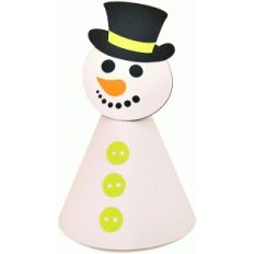 snowman party hat or table topper