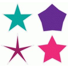 5-pointed stars