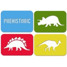 4x6 dinosaur card set