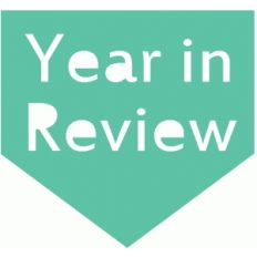 year in review arrow tab