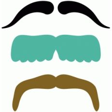 three mustaches