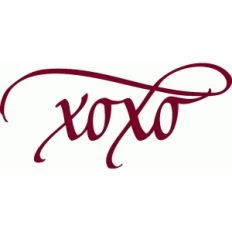 xoxo – calligraphy