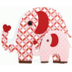 a2 elephant baby card